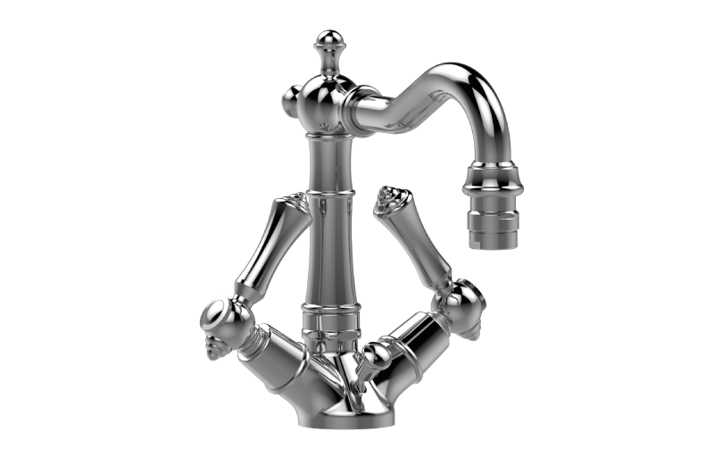 E-2562-LM15 Single lever bidet mixer with manual pop-up waste GRAFF Adley