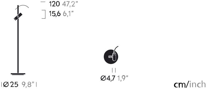 Kettal Напольный светодиодный торшер из алюминия Dots 34960 - Вид №5