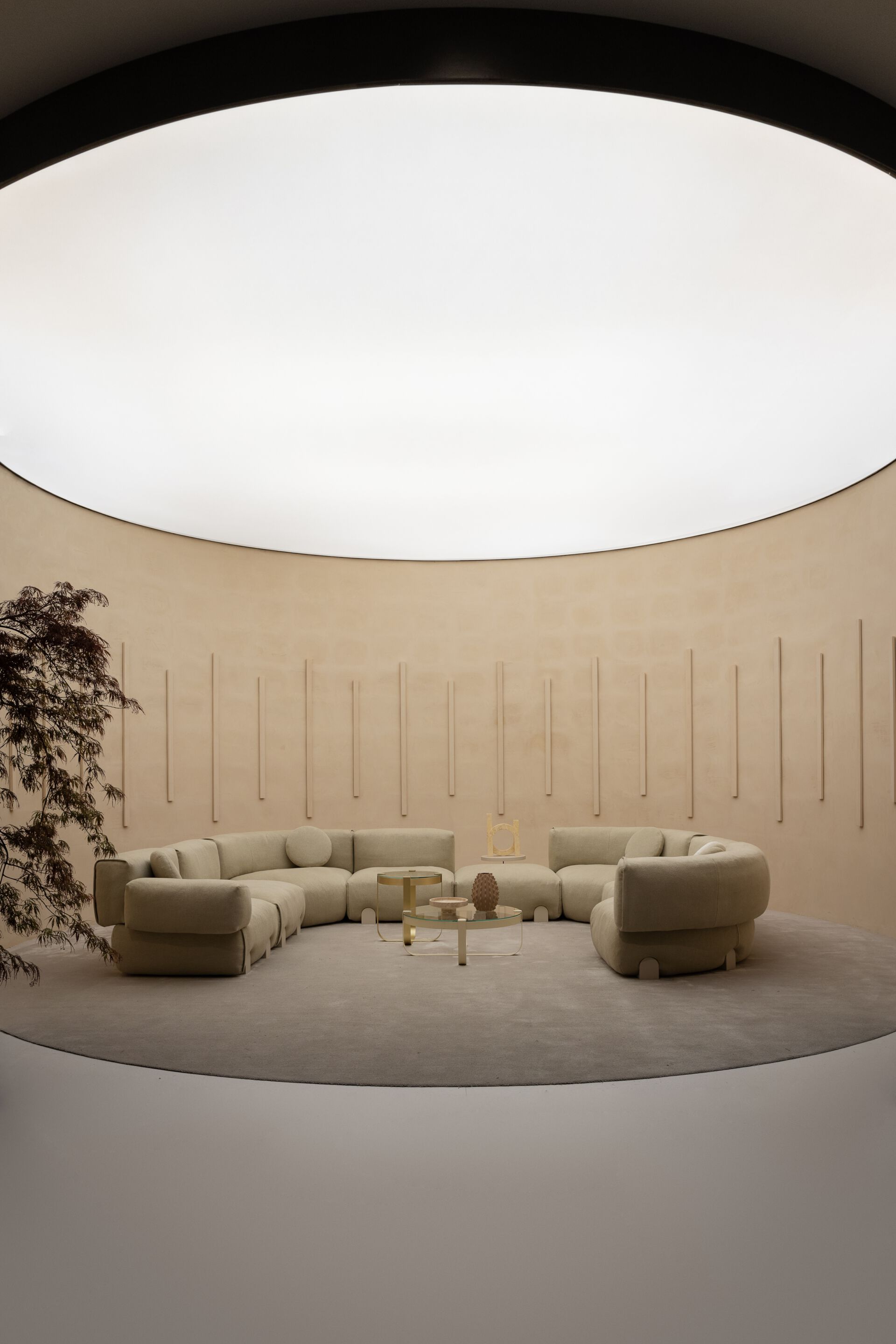 Секционный диван из ткани Saba Italia SIMPOSIO ARCH-00135254 - Вид №8