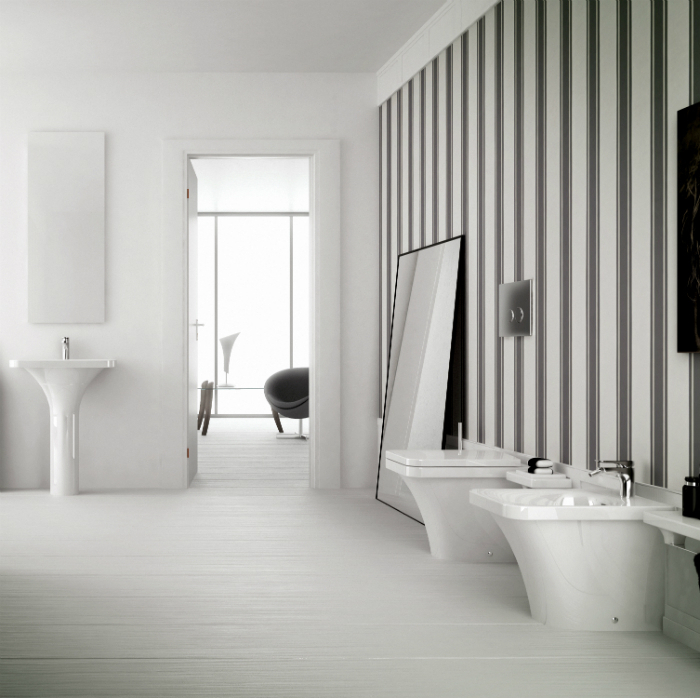 18917 Биде напольное FLAT Ceramica Hidra - Вид №7