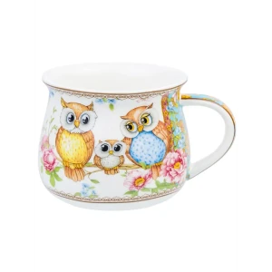 91263607 Кружка Elan Gallery Совушки 250 мл 11x85x7 см STLM-1386361