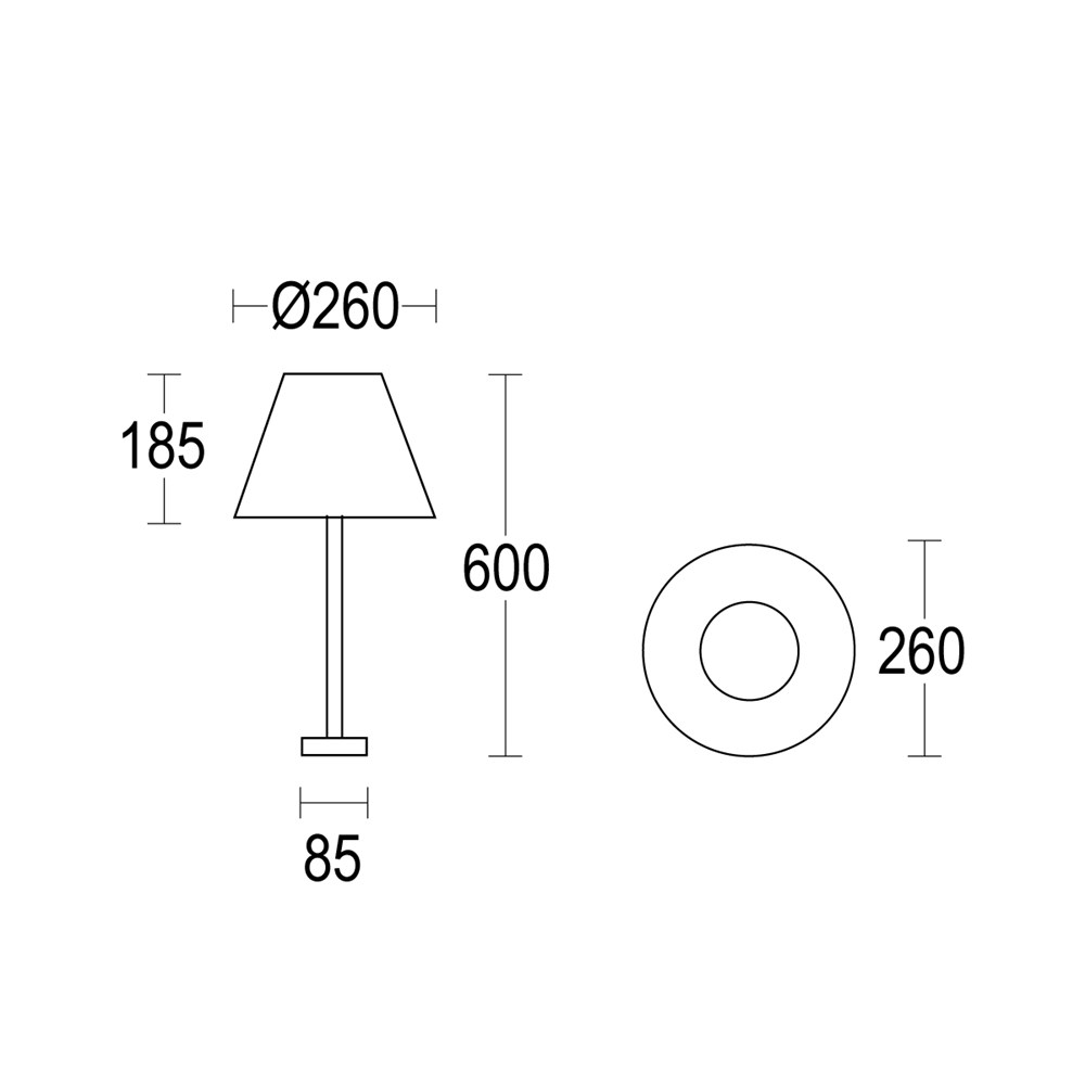 Pragma Outdoor 600 Ghidini Pragma Outdoor .01 Белый (Матовый)  - Вид №1