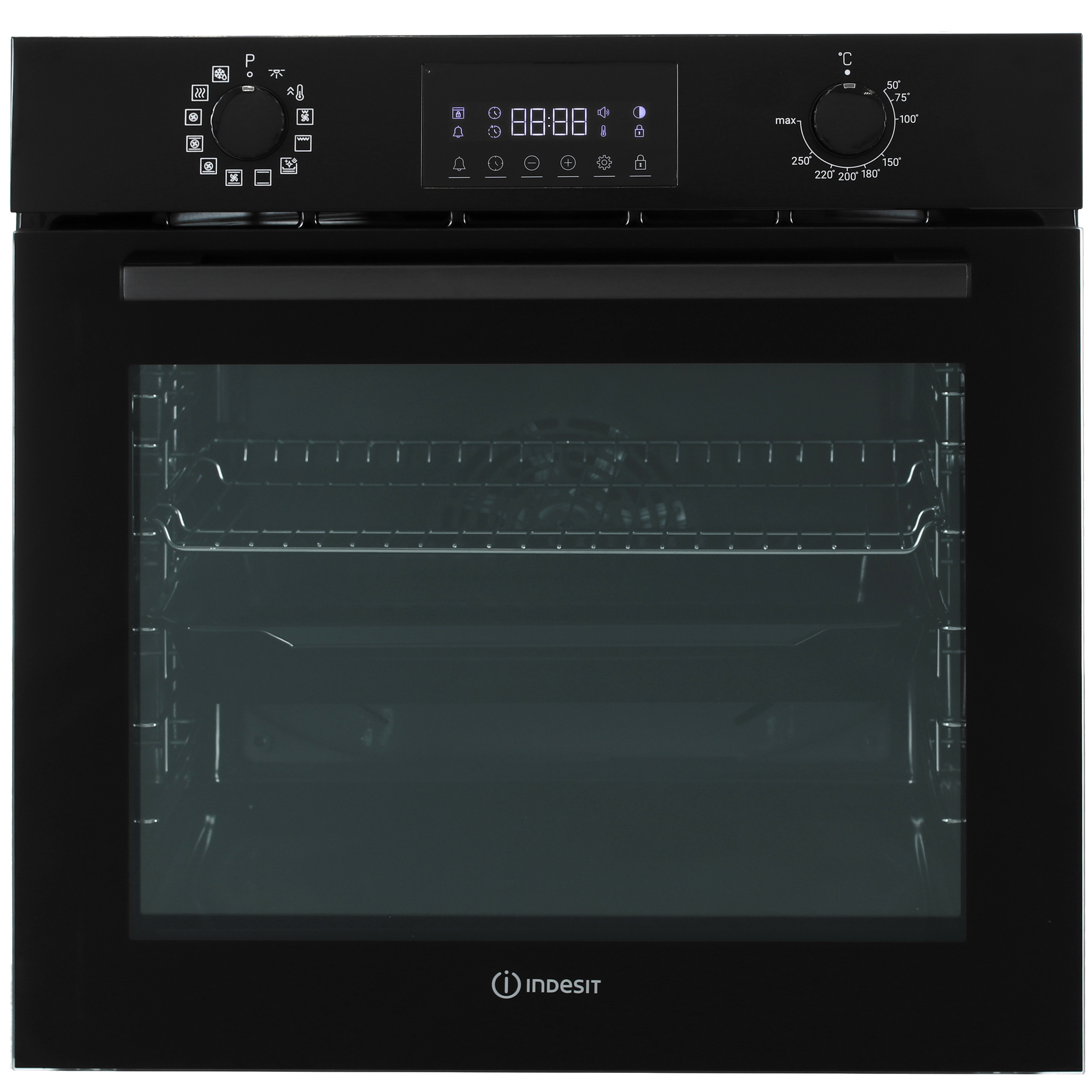 9136636 Электрический духовой шкаф Indesit IBFTE 3844 J BL черный STDN-0105789