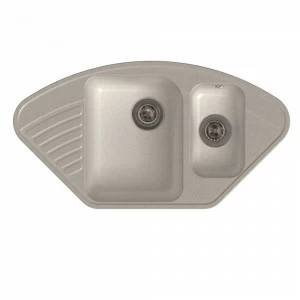 RQ987 белый Мойка кухонная прямоугольная Raiber