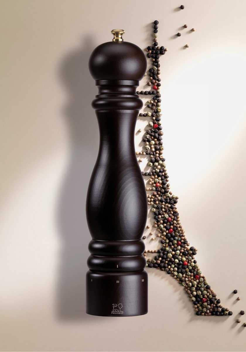Мельница для перца шоколад 12 см Paris PEUGEOT ДИЗАЙНЕРСКИЕ 00-3952120 Коричневый  - Вид №2