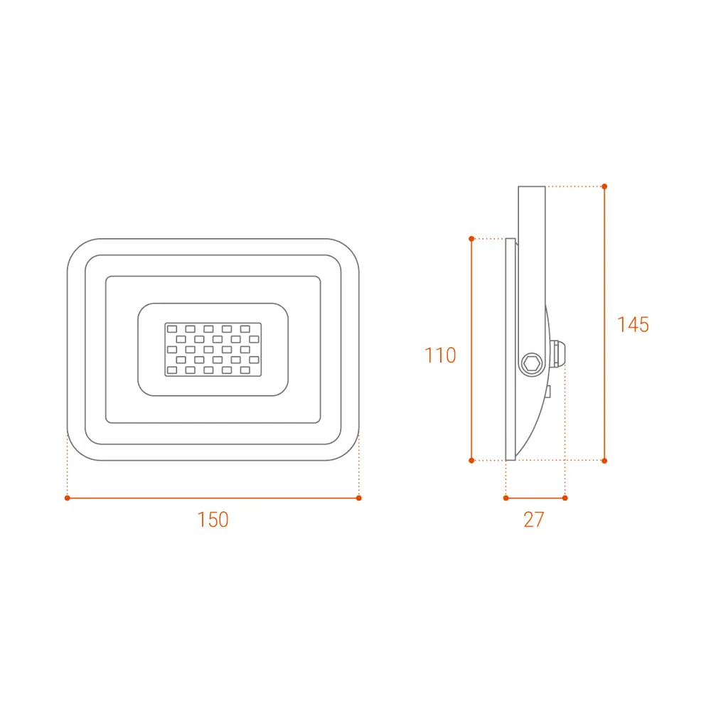 Прожектор светодиодный уличный 20 Вт 5500K IP65 WOLTA STLM-2146617 - Вид №7