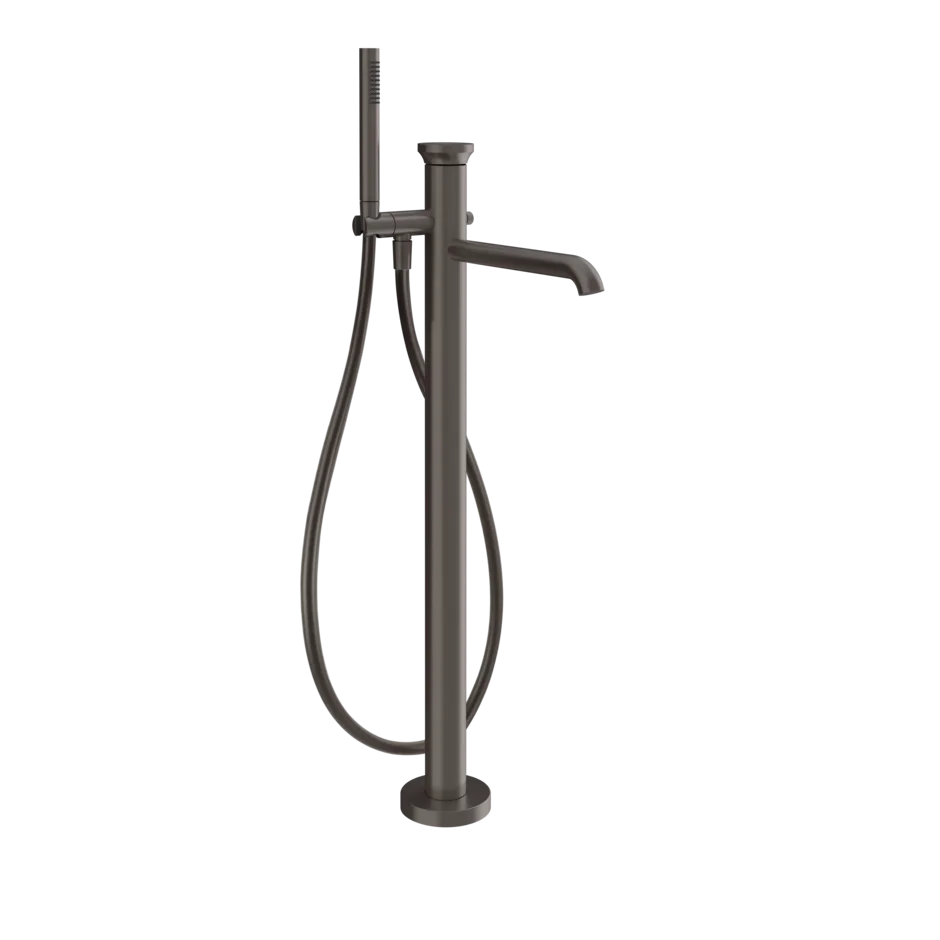 Смеситель для ванны 66028 707 Gessi Origini ЧЕРНЫЙ МЕТАЛЛ BR. PVD 66028707