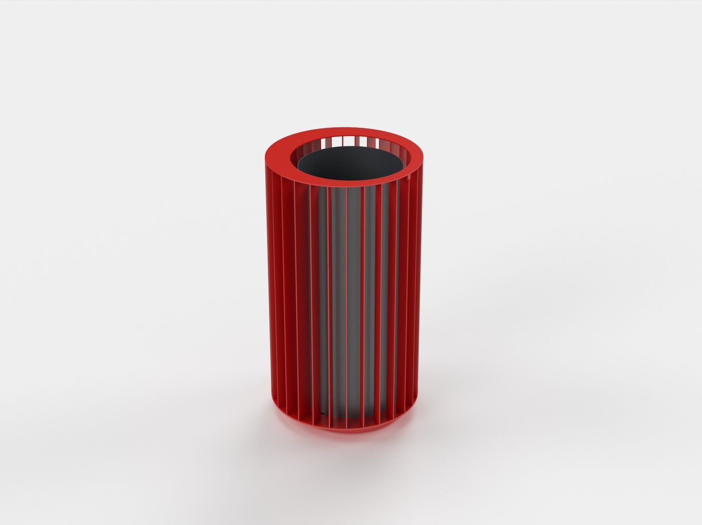 Наружная стальная стойка для мусора Viscio Urban Design TOWER ARCH-00027883 - Вид №5