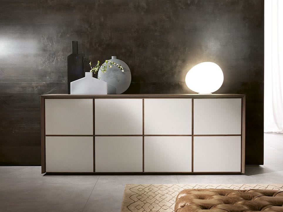 Шкаф из цельного дерева и Cimento Pacini & Cappellini Flair ARCH-00075431