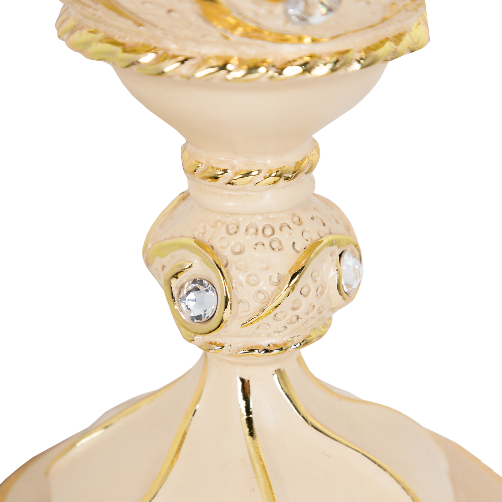 42009 Часы настольные Наследие Фаберже Айвори BOGACHO 4627138242117 - Вид №2