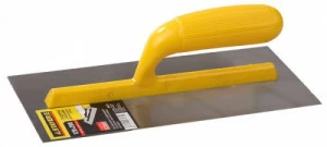 Гладилка стальная прямая 120х280мм с пластмассовой ручкой Stayer