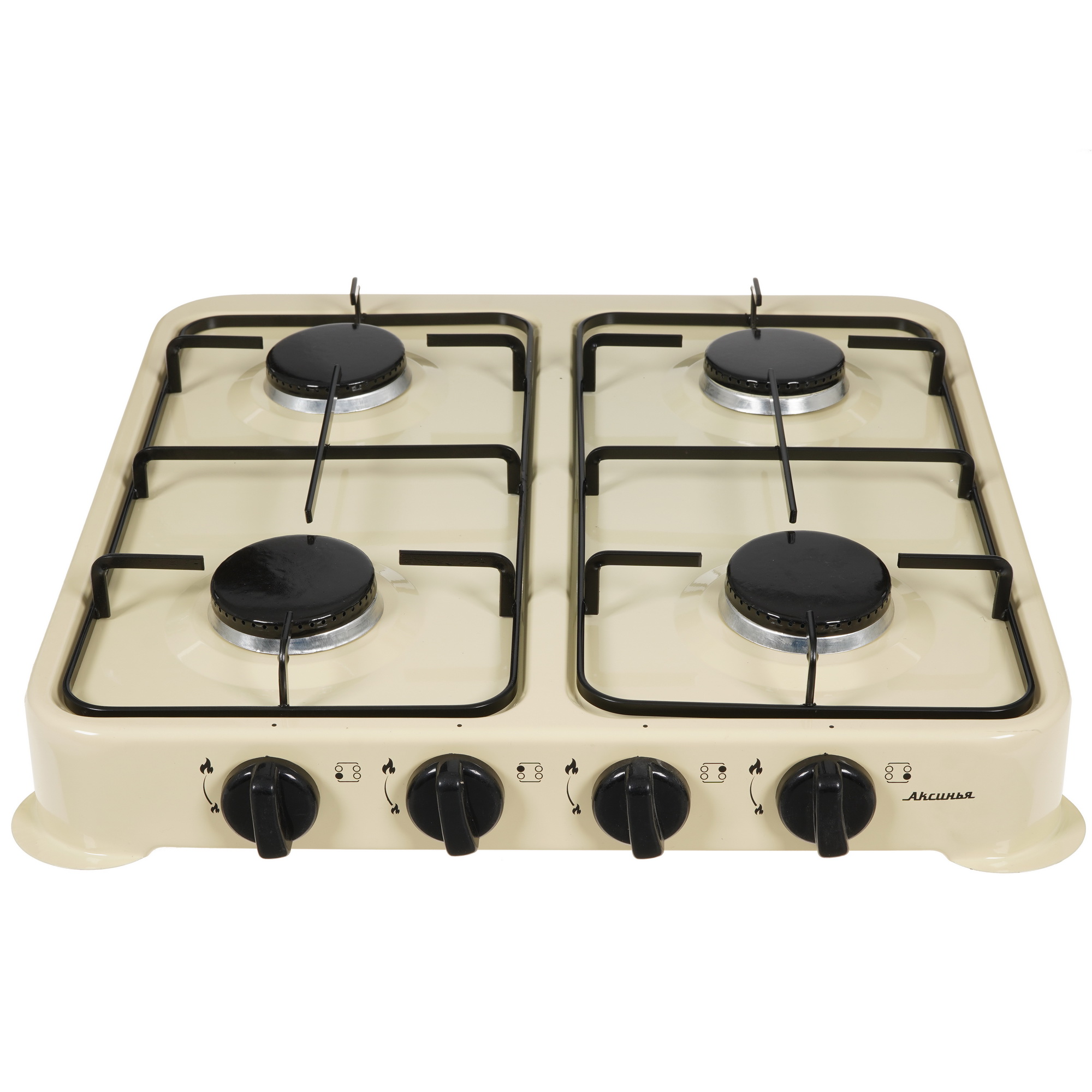 5349435 Газовая плитка АКСИНЬЯ КС-108 бежевый STDN-0121058 - Вид №1