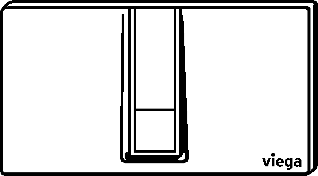 Viega Панель смыва 8334.1 (654689) 654 689 - Вид №2