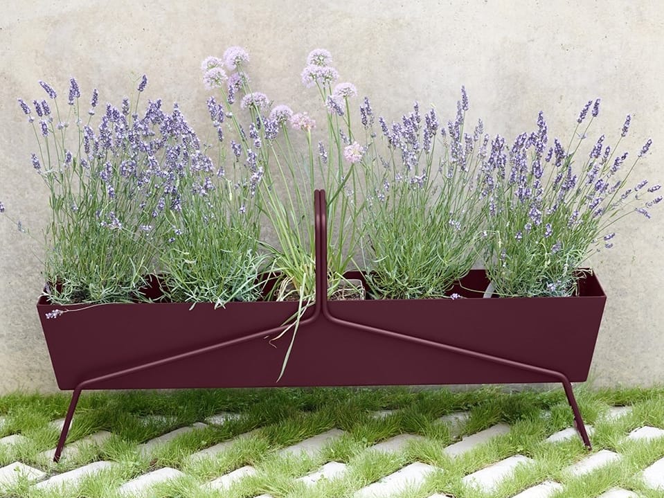 Прямоугольная стальная плантатор Fermob BASKET ARCH-00093598 - Вид №2