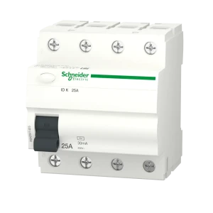 УЗО Systeme Electric Acti9 3P N 25 A 30 мА 10 кА AC A9R41425 82850933 STLM-2110895