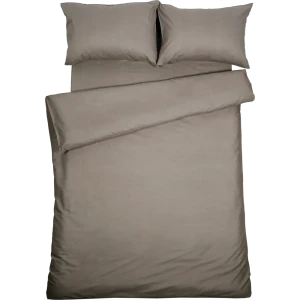 Комплект постельного белья Tex Republic 28525 двуспальный сатин серо-бежевый