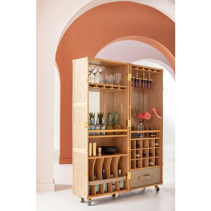 МДФ бар мобильный на колесах KARE Design Венеция ARCH-00049393 - Вид №3