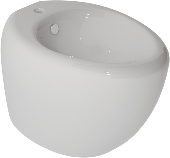 TOBI010 Напольное биде приставное GSG CERAMIC TOUCH