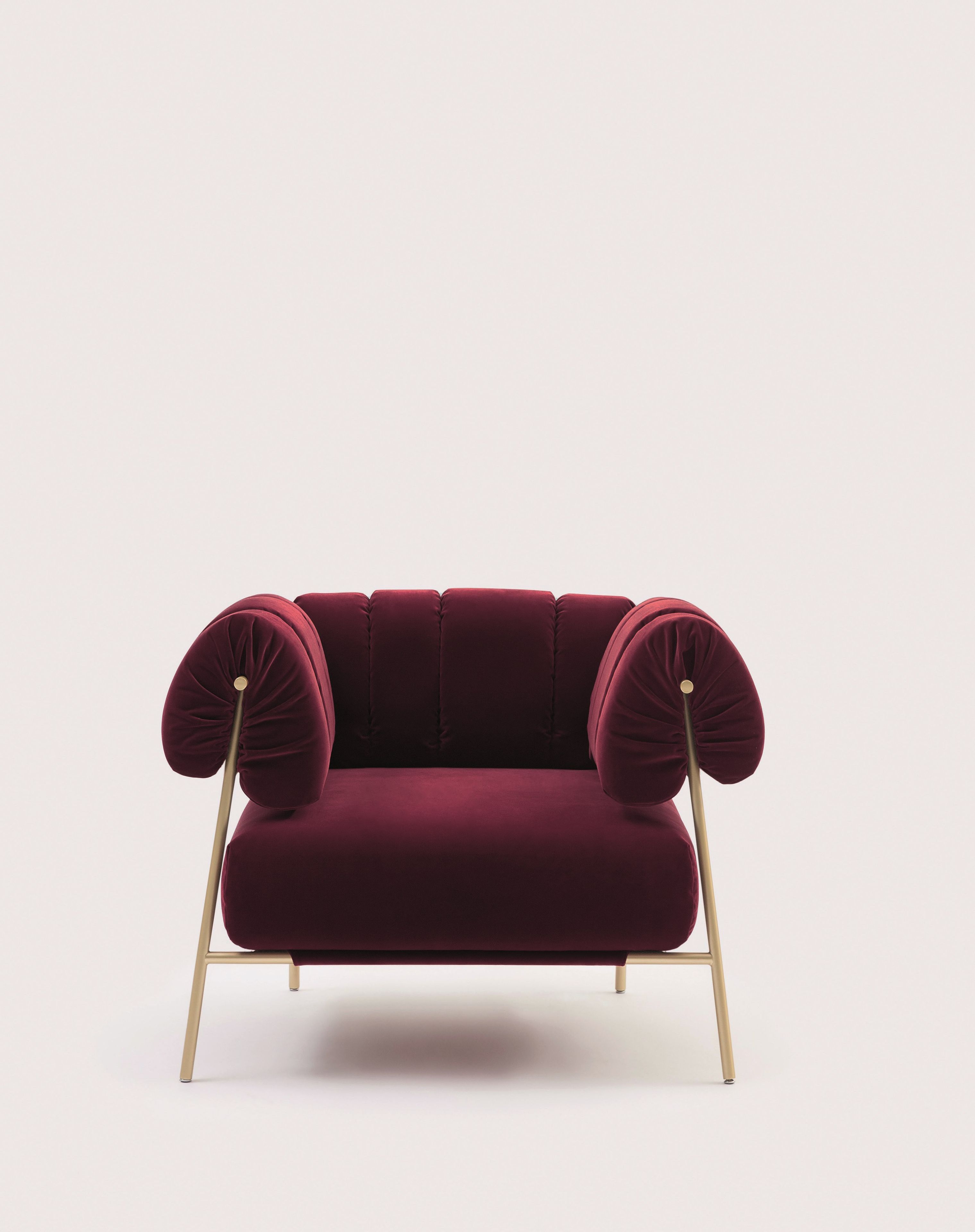 Тканевое кресло с подлокотниками BONALDO Tirella ARCH-00007099 - Вид №3