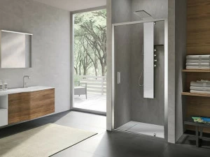 Gruppo Geromin Душевая ниша с поворотной дверцей Forty