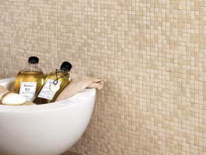 Белая паста керамическая мозаика