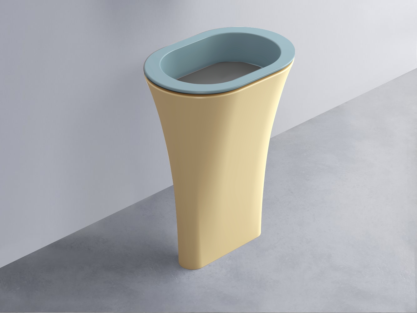 AMLA65-PL+AMPILO-CM+AMCOLO-CN Раковина Amedeo Ovale отдельностоящая cielo Enjoy + Amedeo Ceramica Cielo