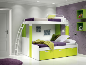 001096 Двухъярусная кровать 76 Arasanz