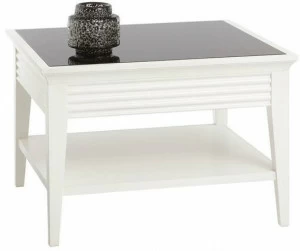 SELVA Квадратный деревянный журнальный столик для гостиной Luna 3233