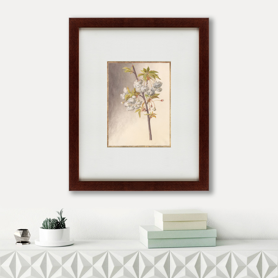 Литография на тонированной бумаге 42х52 см Watercolor over pencil etude №1, 1750 КАРТИНЫ В КВАРТИРУ  135720 Бежевый;белый;черный;разноцветный  - Вид №1