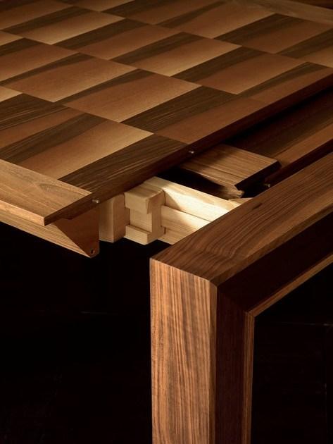 Cantiero Раздвижной прямоугольный стол из массива дерева Elettra day El138 - Вид №2