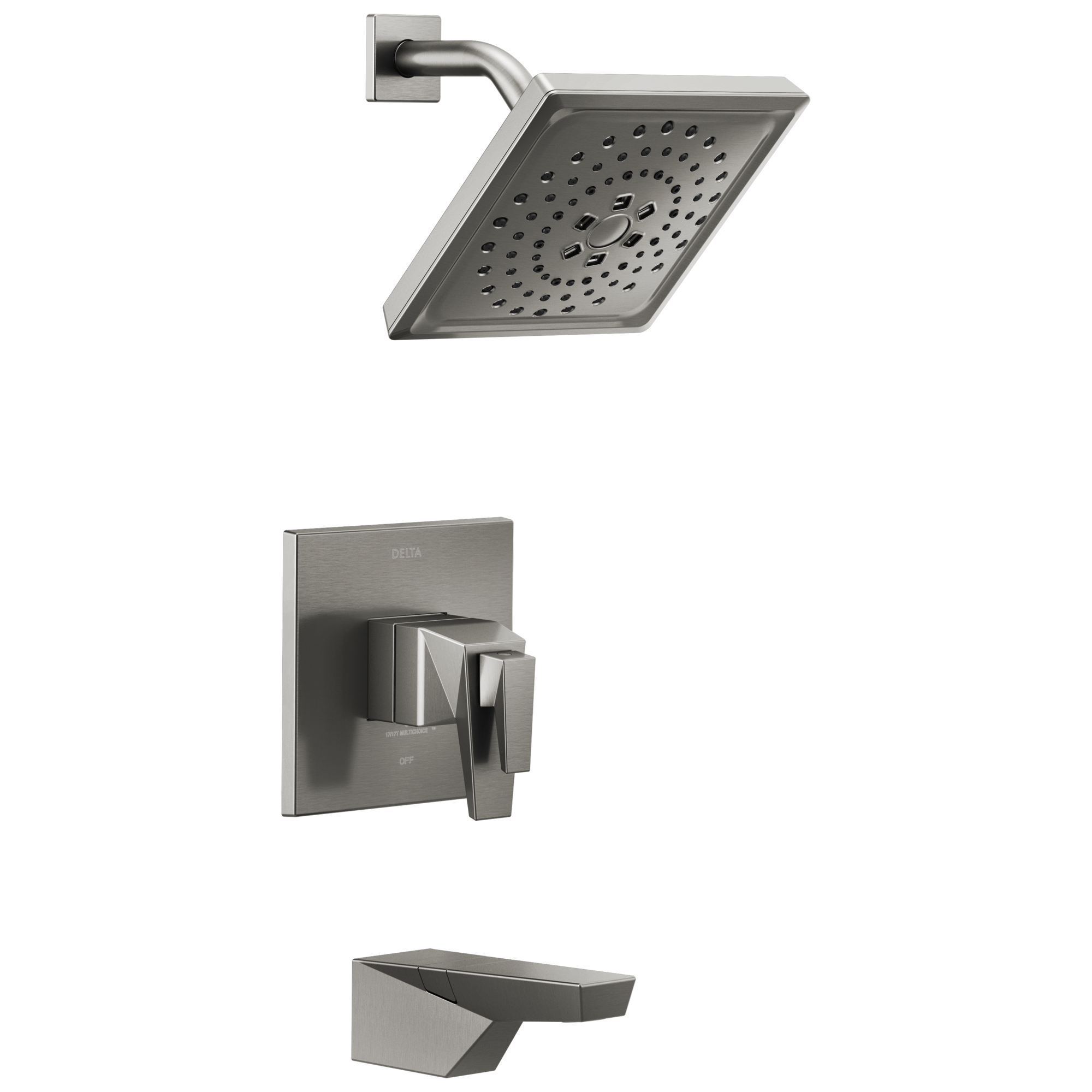T17T443-KS Панель для ванны и душа TempAssure 17T Delta Faucet Trillian Черный нержавеющий 
