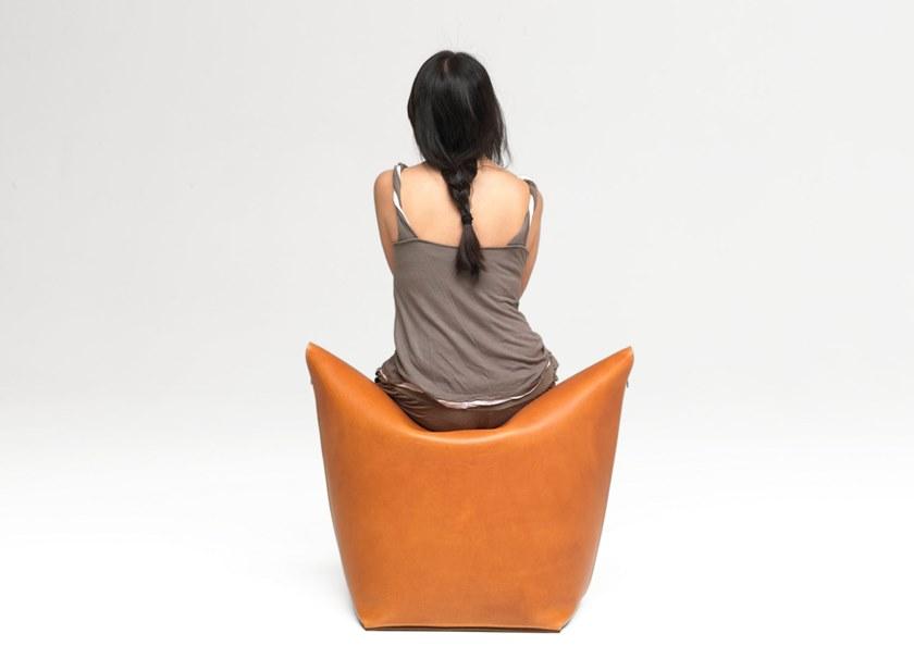 ManifestoDesign Пуф из мягкой кожи sun-id-1392137 - Вид №5