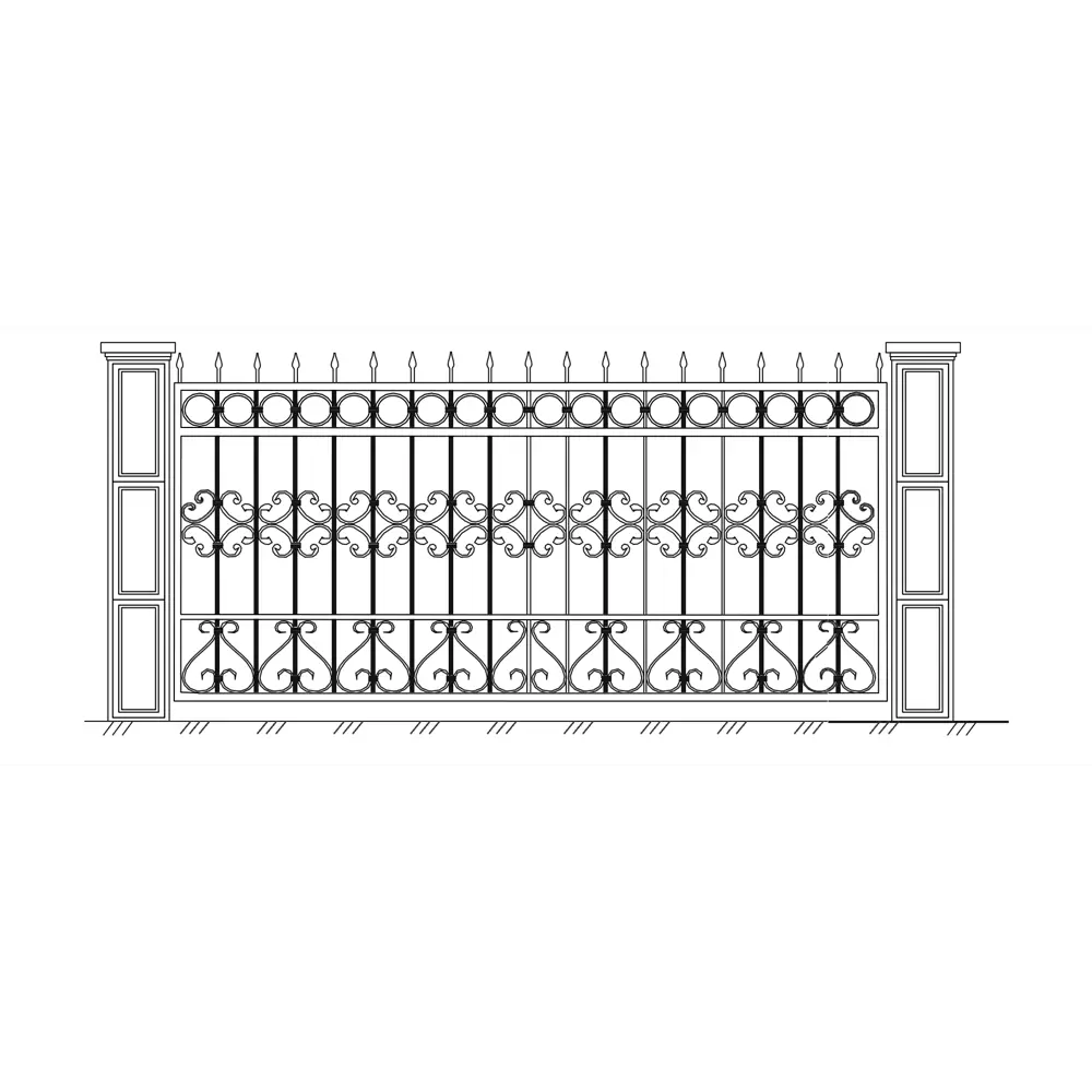 Santreyd Кованая пика для забора из стали 81964720 STLM-0015719 - Вид №3