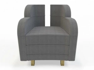 MARIONI Кресло из ткани с подлокотниками Wing I0323