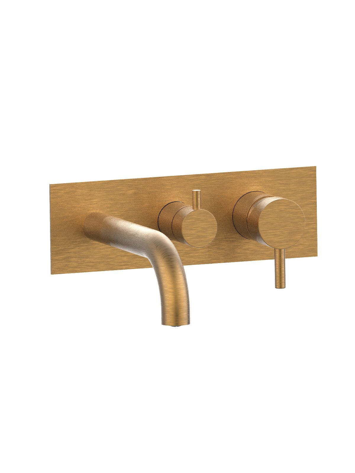 Однорычажный настенный смеситель для ванны с плитой Rubinetterie Frattini отдельная эстетика ARCH-00089970 - Вид №27
