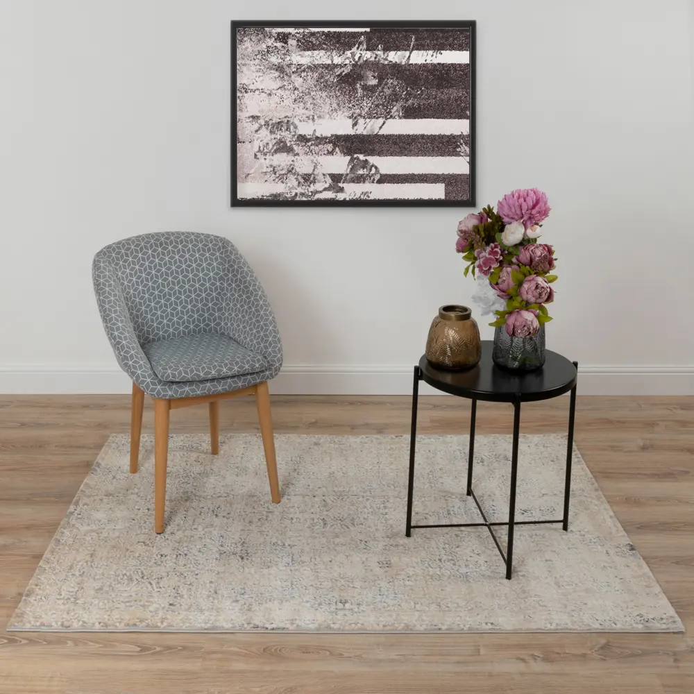 Ковер полипропилен Nika A0076B 60х110 см цвет бежевый STLM-2101541 - Вид №4