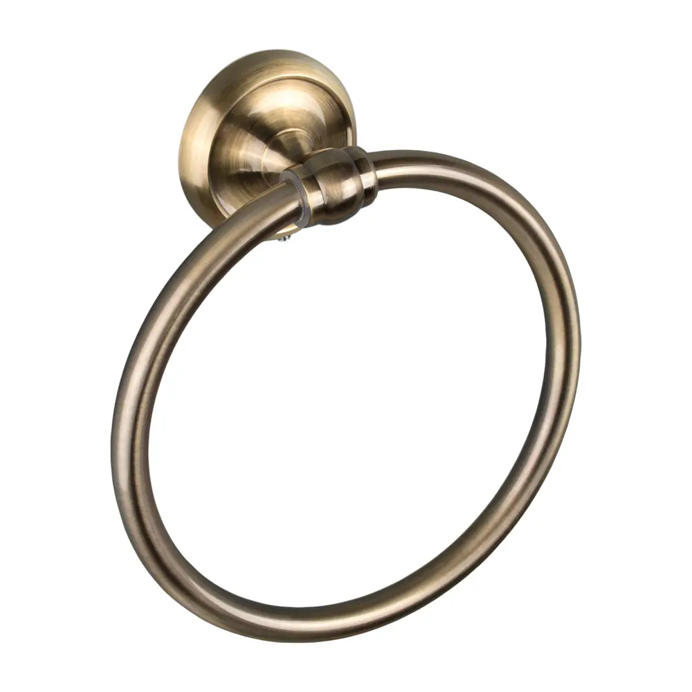 Держатель для полотенца кольцо Antico цвет латунь VERRAN STLM-2189361