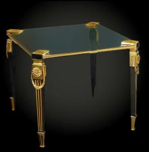 Tisserant Квадратный стол из бронзы