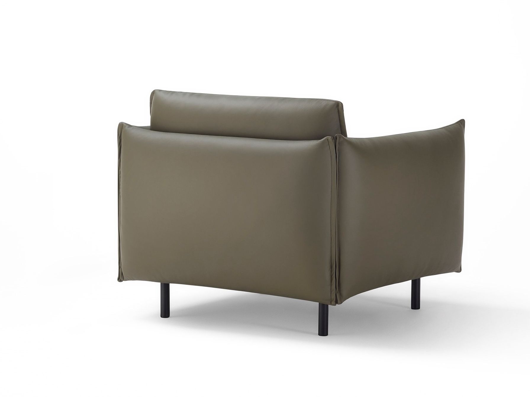 Кожаное кресло с подлокотниками Ross Gardam Hearth ARCH-00102692 - Вид №1