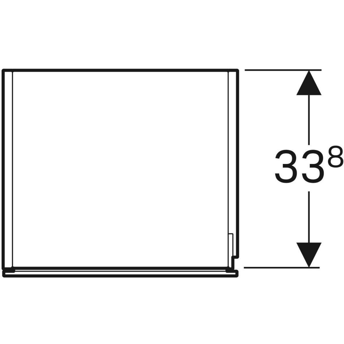 Подвесная колонна для ванной Geberit Xeno2 ARCH-00105603 - Вид №2