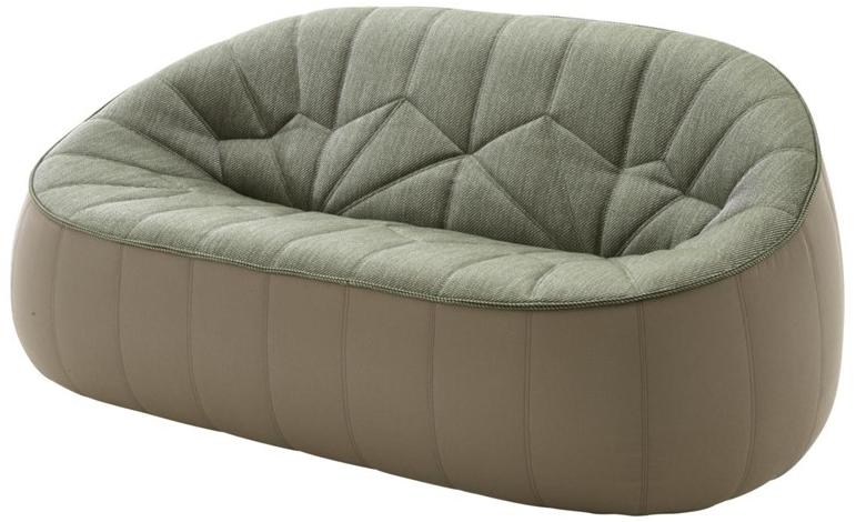 Ligne Roset 2-местный тканевый садовый диван Ottoman 18221405-18221505 - Вид №1