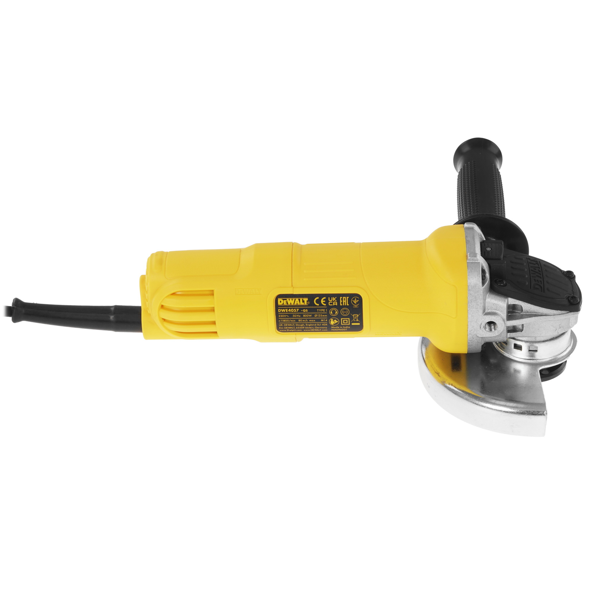 Углошлифовальная машина (УШМ) DeWalt DWE4057 9014032 STDN-0031458 - Вид №3