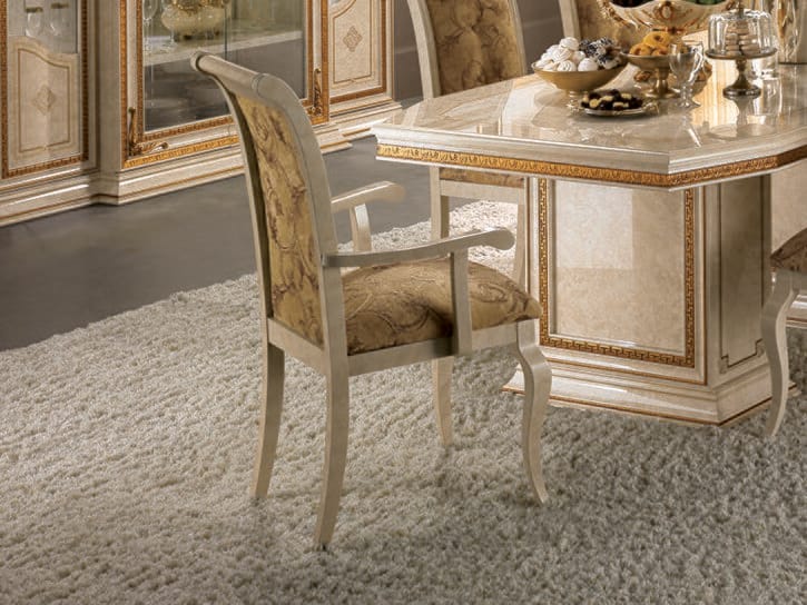 Мягкий стул с подлокотниками Arredoclassic Леонардо ARCH-00130068