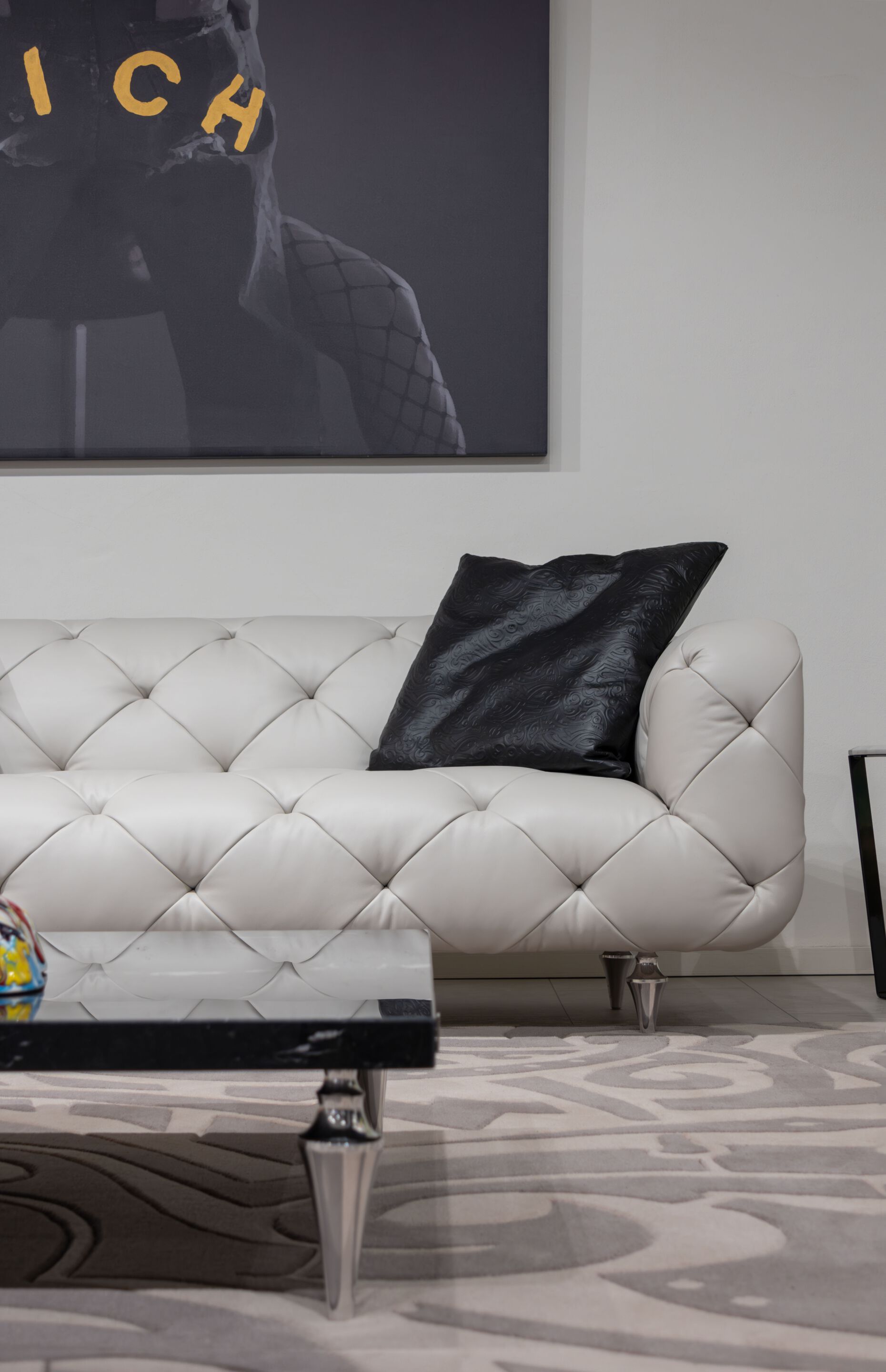 Кожаный диван capitonné Formitalia John Richmond ARCH-00132085 - Вид №6