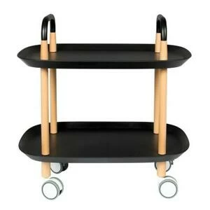 Стол сервировочный на колесиках Cruiser, черный