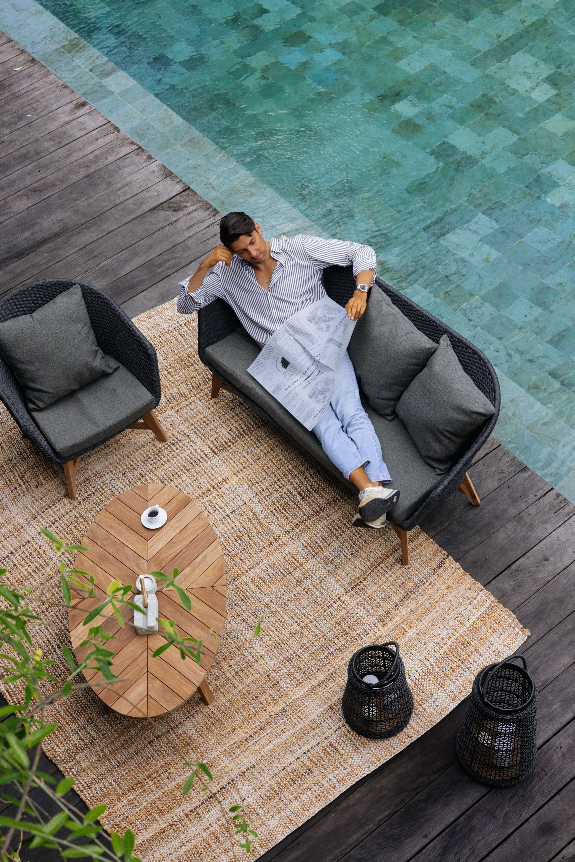 2-местный тканевый садовый диван cbdesign Флориан ARCH-00105956 - Вид №5