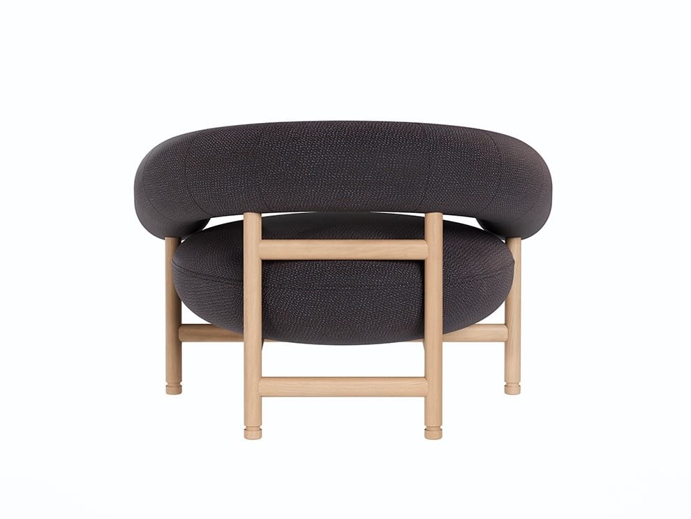 Тканевое кресло с подлокотниками Wewood LOOP ARCH-00071632 - Вид №12