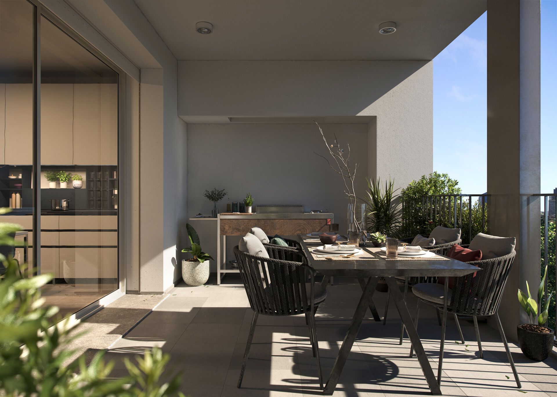 Уличная мобильная кухня с газовым барбекю PLA.NET Outdoor Cooking Kitchen ARCH-00152121 - Вид №9