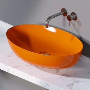 L600114 Накладная раковина на столешницу  овальная A. e T. Italia ELITE