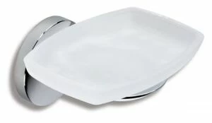 Мыльница стеклянная Novaservis Metalia 1 6136.0 хром